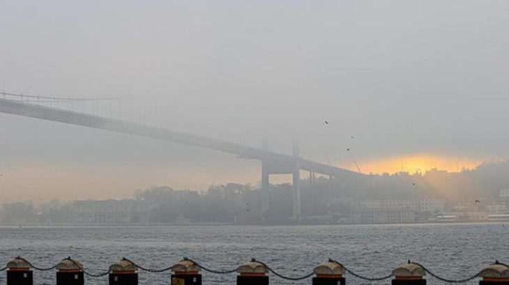 Son dakika: İstanbul’da yoğun sis! Boğaz gemi trafiğine kapatıldı