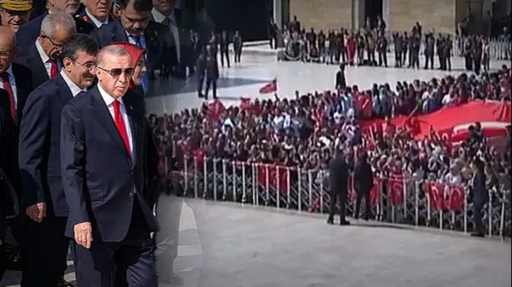 Değişmeyen Rezillik Gelişmeyen Zihniyet! Anıtkabir’de Erdoğan Sloganları Atıldı