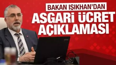 Emekli maaş farkı, asgari ücret ve emekli ikramiyesi… Bakan Vedat Işıkhan’dan flaş açıklama