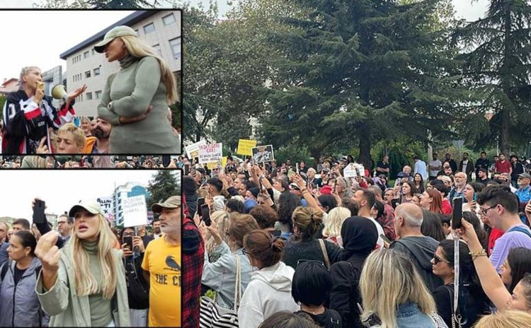 Gebze Belediyesi Önünde Katliam Protesto Edildi! “Allah Korkun Yok”