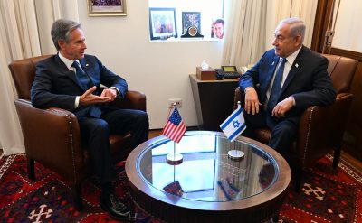 Netanyahu, ABD Dışişleri Bakanı Blinken ile Bir Araya Geldi