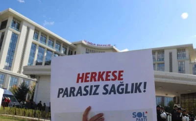 SOL Parti’den Sağlık Bakanlığı önünde eylem!