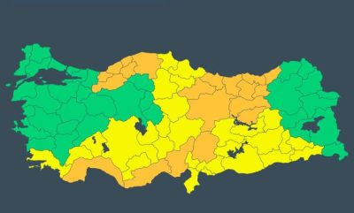 AFAD’dan 50 şehre “sarı” ve “turuncu” kodlu uyarı!