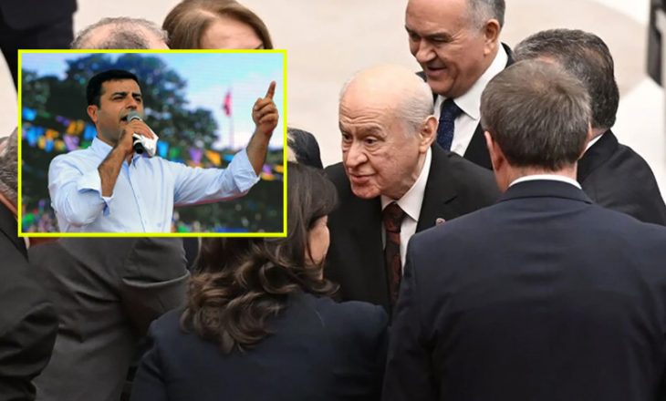 Demirtaş’tan Devlet Bahçeli’nin çağrısına şartlı destek! “Ben hazırım ancak…”