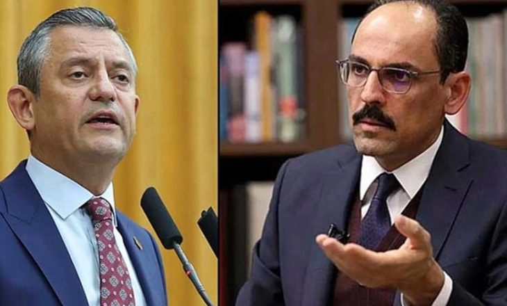 MİT Başkanı İbrahim Kalın CHP Genel Merkezi’nde… MİT Başkanı Kalın Özgür Özel ile görüşecek