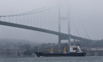 İstanbul Boğazı Gemi Trafiğine Çift Yönlü Olarak Kapatıldı