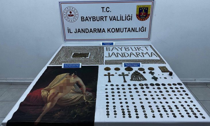 Bayburt’ta Picasso Tablosu Ele Geçirildi!