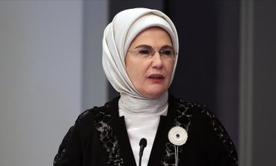 Emine Erdoğan’dan taziye mesajı